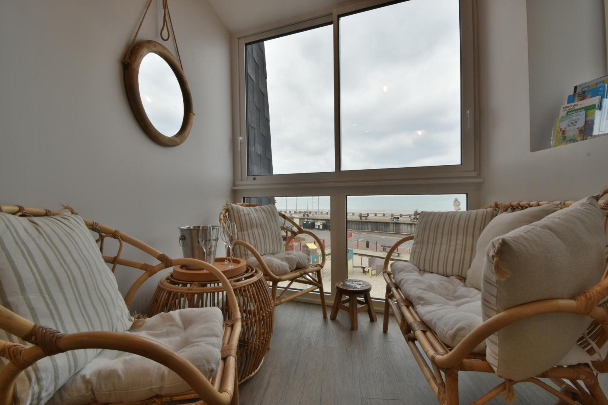 Appartement Renove Avec Vue Sur Mer A Fecamp ! Bagian luar foto