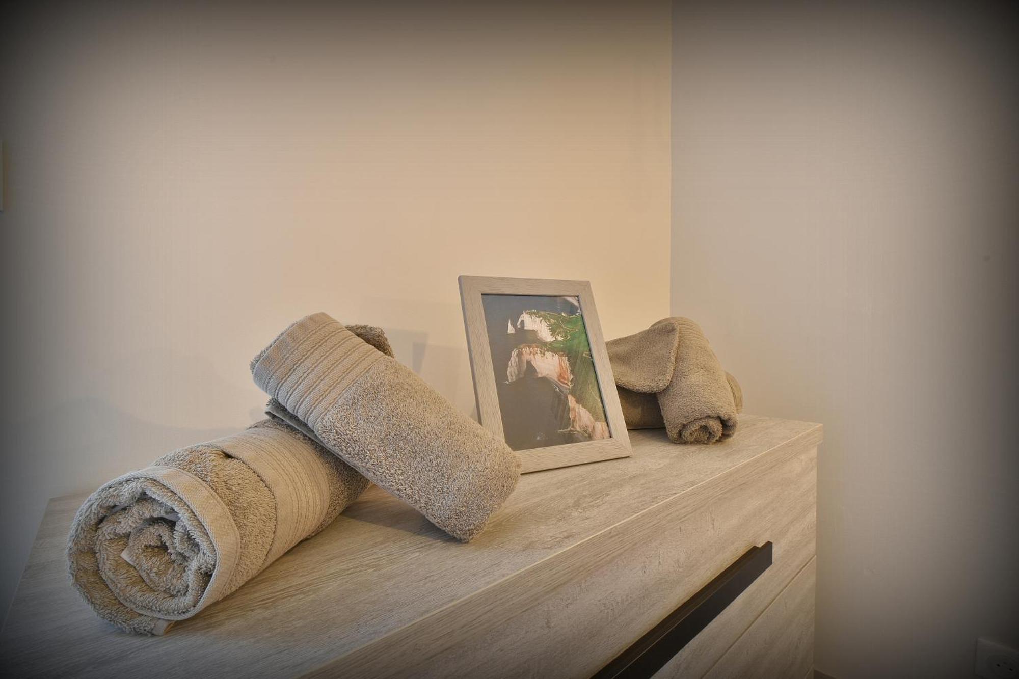 Appartement Renove Avec Vue Sur Mer A Fecamp ! Bagian luar foto